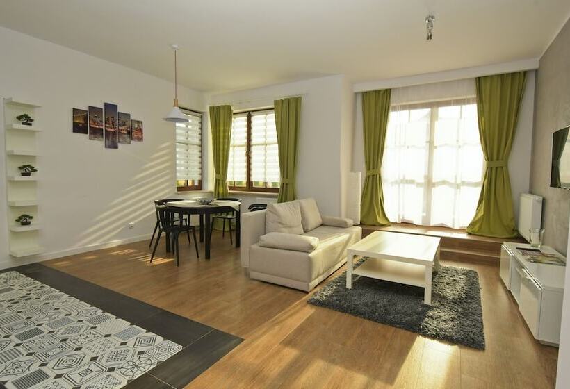 דירת חדר עם טרסה, Poduszka Apartamenty Zdrojowe