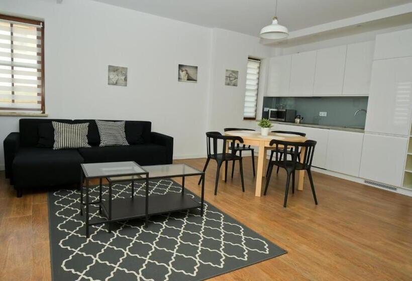 דירת חדר עם טרסה, Poduszka Apartamenty Zdrojowe
