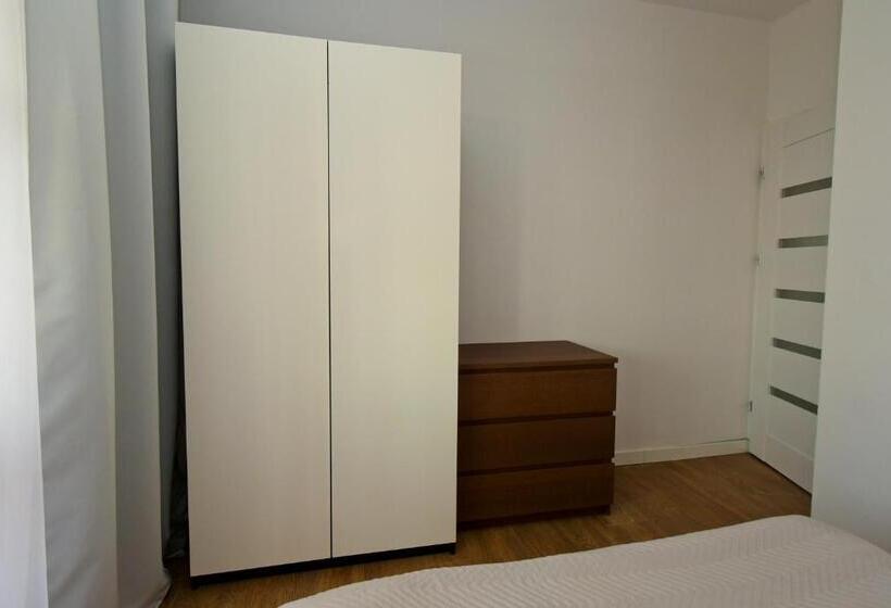 דירה בת חדר שינה 1 עם מרפסת, Poduszka Apartamenty Zdrojowe