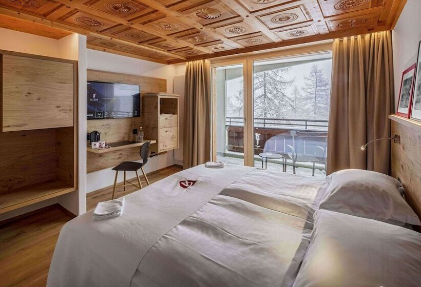 Номер Basic, Swiss Alpine Hotel Allalin