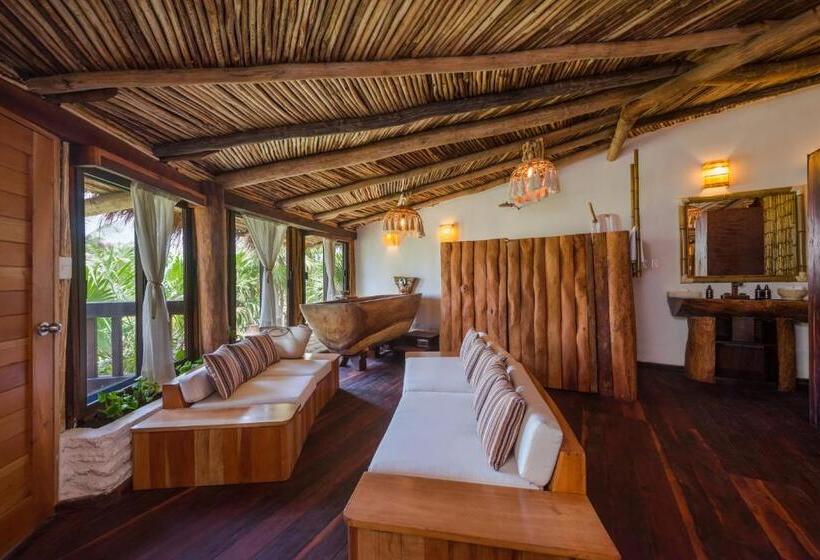 キングサイズベッドのスイートルーム, Kanan Tulum Treehouse, Rooftop, Beach Club & Spa   Adults Only