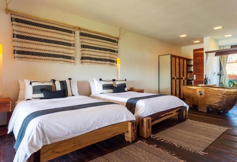 ２ダブルベッドのスタンダードルーム, Kanan Tulum Treehouse, Rooftop, Beach Club & Spa   Adults Only