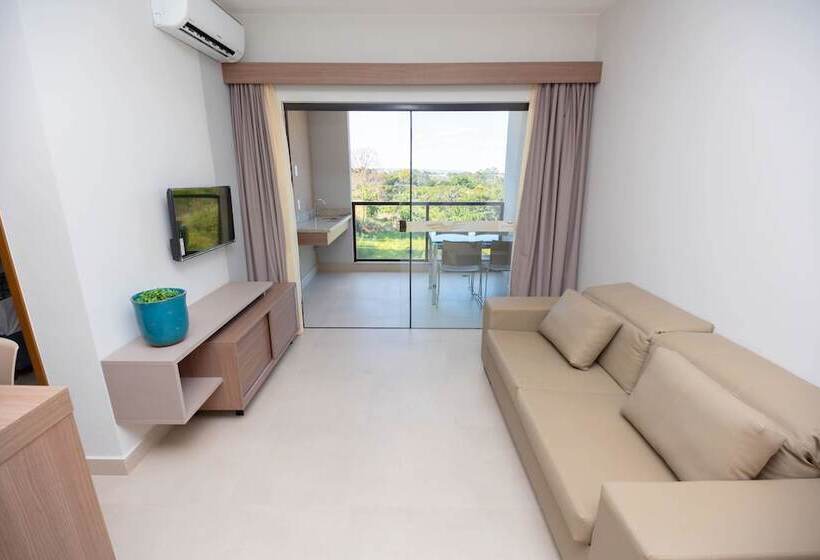 １ベッドルームのデラックスアパートメント, Alta Vista Thermas Resort