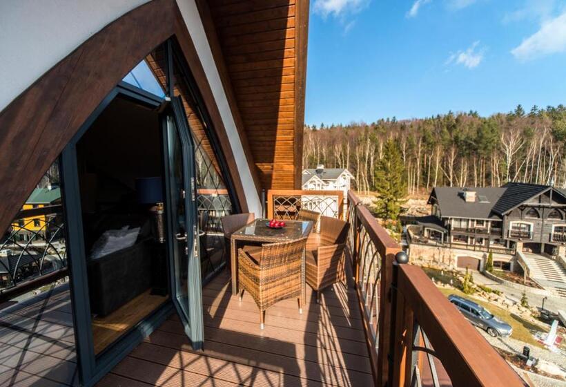 Апартаменты Пентхаус 2 Спальни, Norweska Dolina Family&pet Friendly Resort