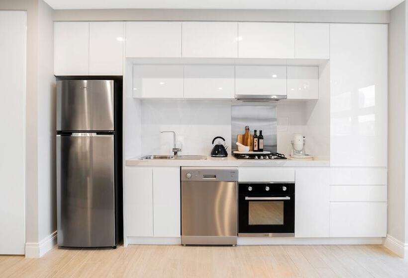 침실 1개 디럭스 아파트, The Hamptons Apartments   Port Melbourne