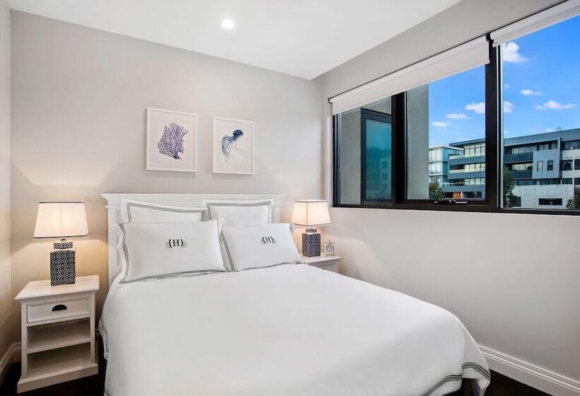 침실 2개 디럭스 아파트, The Hamptons Apartments   Port Melbourne