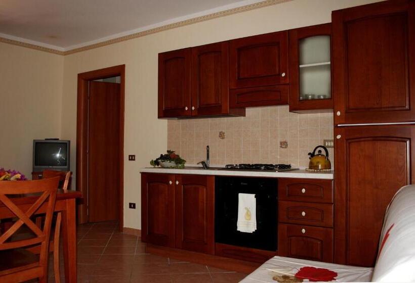 Апартаменты 1 Спальня Вид на Море, Residence Domus Cilento