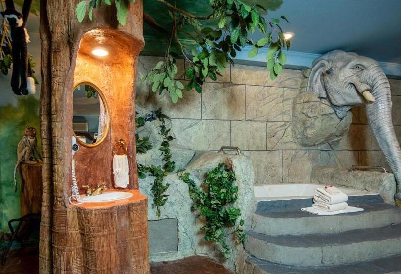 景色の見えるデラックスルーム, The Anniversary Inn   Boise