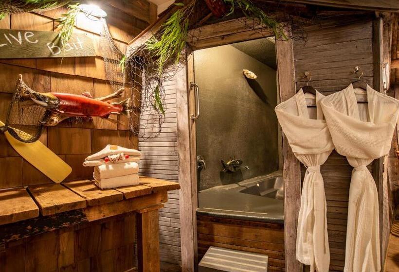 キングサイズベッドのデラックスルーム, The Anniversary Inn   Boise