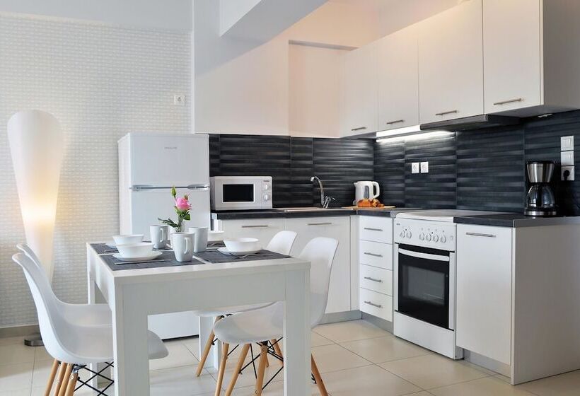 침실 1개 디럭스 아파트, Alekos Apartments 1 νetflix