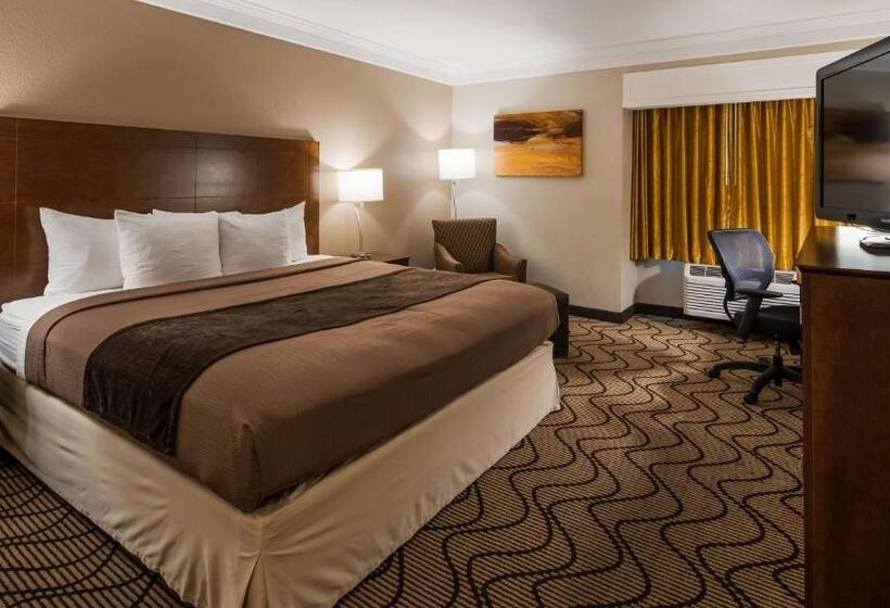 장애인을 위한 킹사이즈 침대 스탠다드 룸, Best Western John Muir Inn