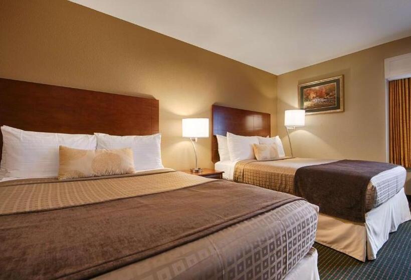 스탠다드 룸 더블 침대 2개, Best Western John Muir Inn