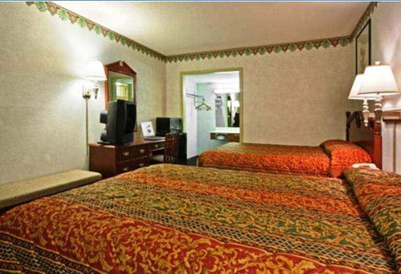 带2个双人床的标准工作室, Americas Best Value Inn Anderson, Sc