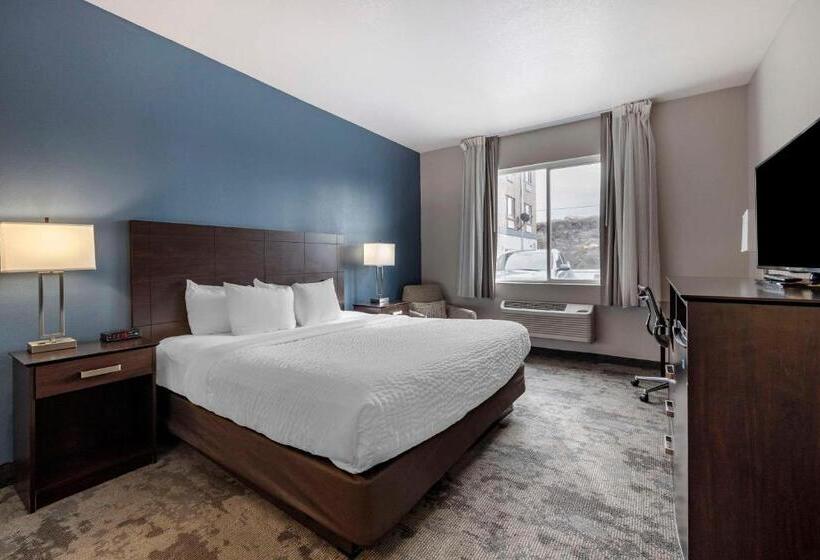 스탠다드 룸 킹사이즈 침대, Clarion Inn Kingman I40 Route 66