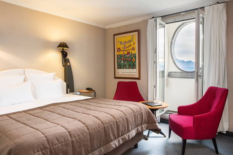 适合残疾人士使用的带超级大床的标准间, Best Western Plus Heritage Rail Inn & Suites
