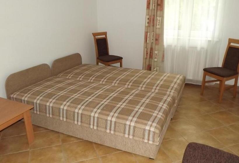 Апартаменты 1 Спальня Вид на Сад, Akvárium Apartmanházak