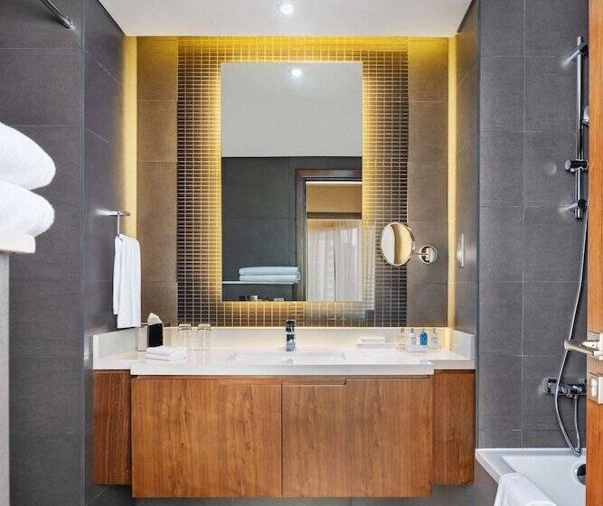 标准间, Radisson Blu Hotel, Dubai Canal View