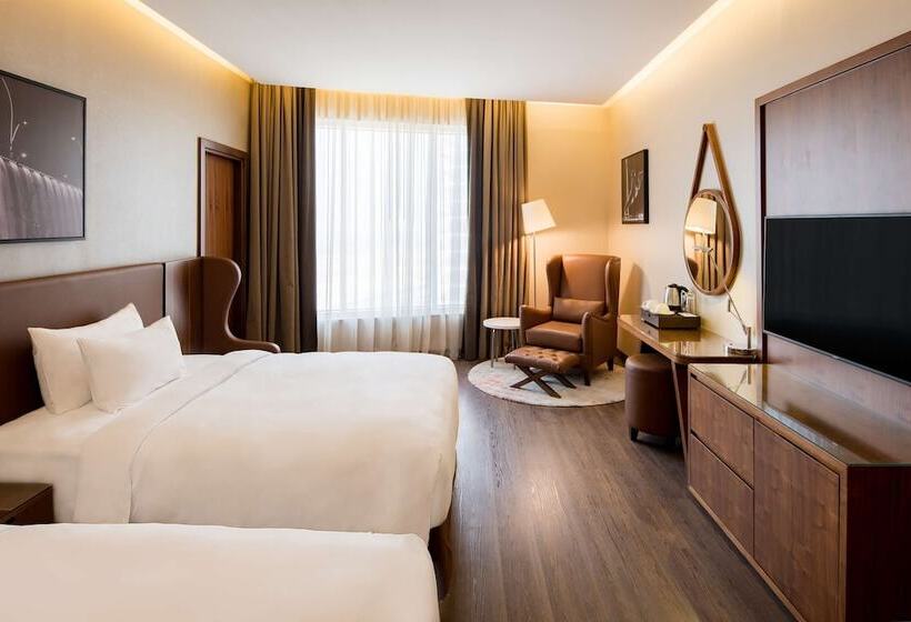 标准间, Radisson Blu Hotel, Dubai Canal View