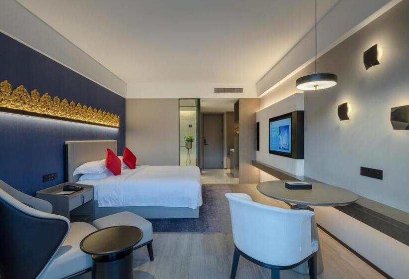 Номер Deluxe Кровать Кинг, Tian Yi International Hotel 天艺国际酒店