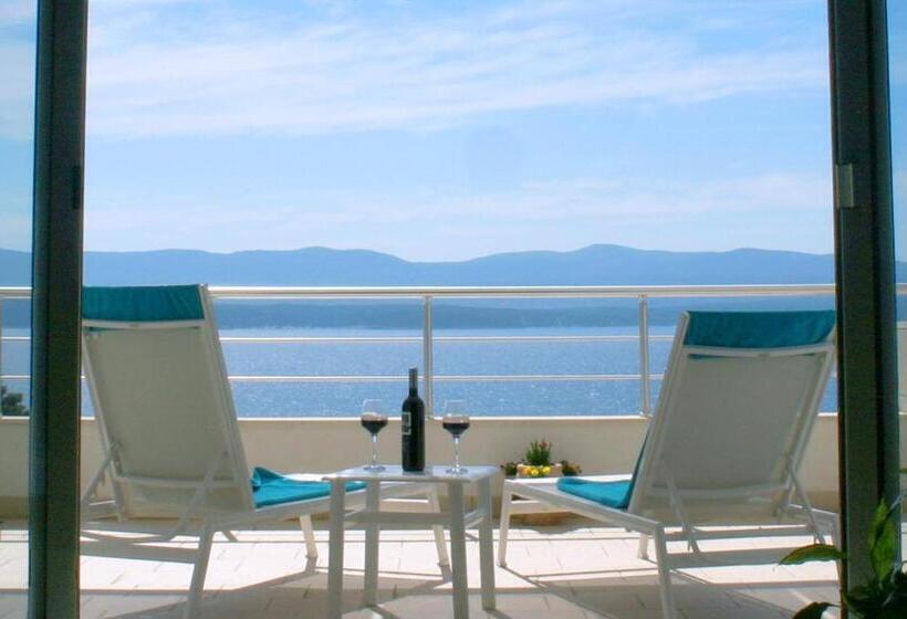استودیوی استاندارد با چشم‌انداز دریا, Apartments Villa Azzurra Bol