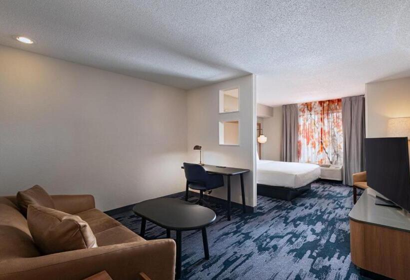 Номер Deluxe Кровать Кинг, Fairfield Inn & Suites Kansas City Airport