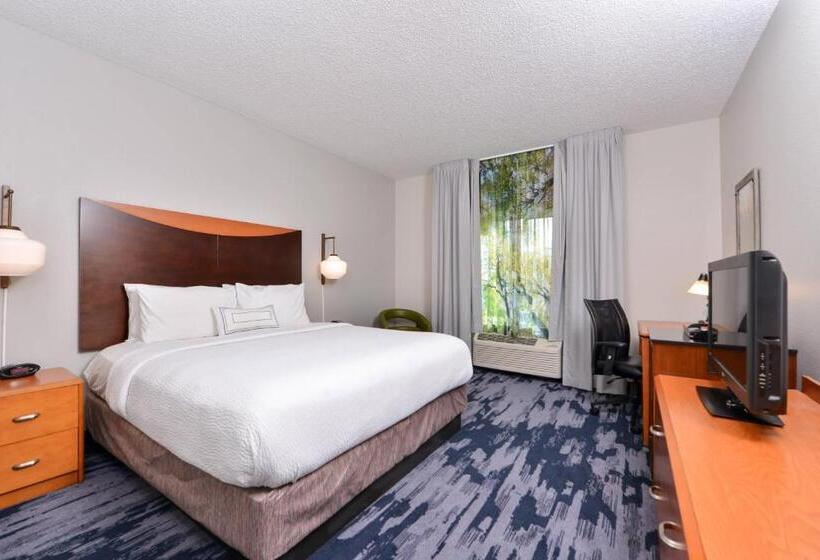 스탠다드 룸 킹사이즈 침대, Fairfield Inn & Suites By Marriott Ocala