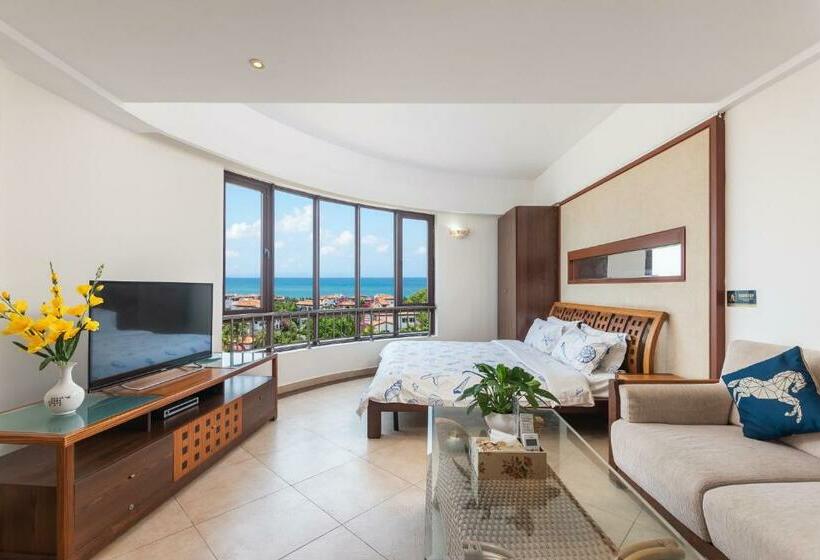 Номер Стандарт Вид на Море, Gold Boutique Holiday  Sanyabay（free Cooking &airport Transfer，100 Meters Away From The Beach）