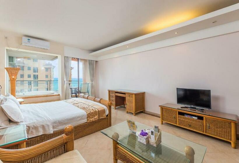 Номер Стандарт Вид на Море, Gold Boutique Holiday  Sanyabay（free Cooking &airport Transfer，100 Meters Away From The Beach）