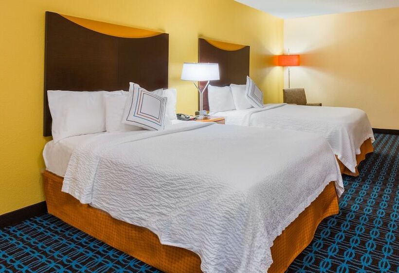 ２ダブルベッドのスタンダードルーム, Fairfield Inn And Suites Mobile