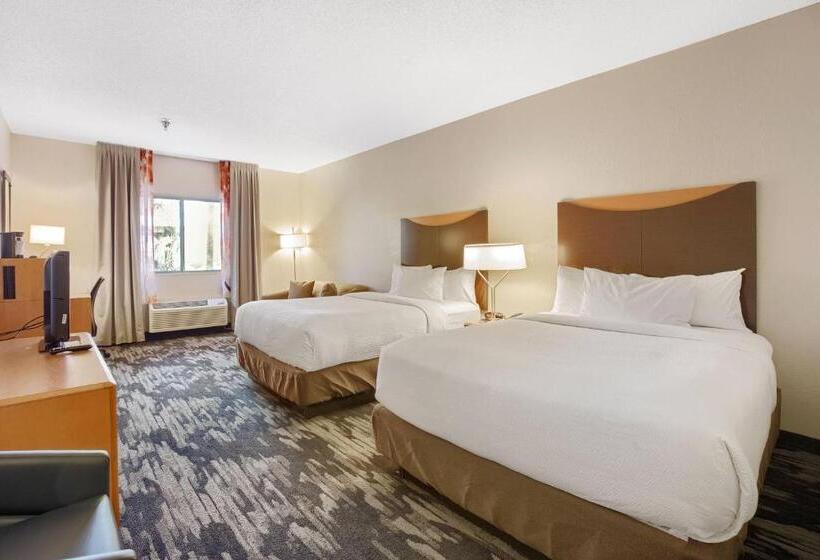 ２ダブルベッドのスタンダードルーム, Fairfield Inn And Suites Mobile