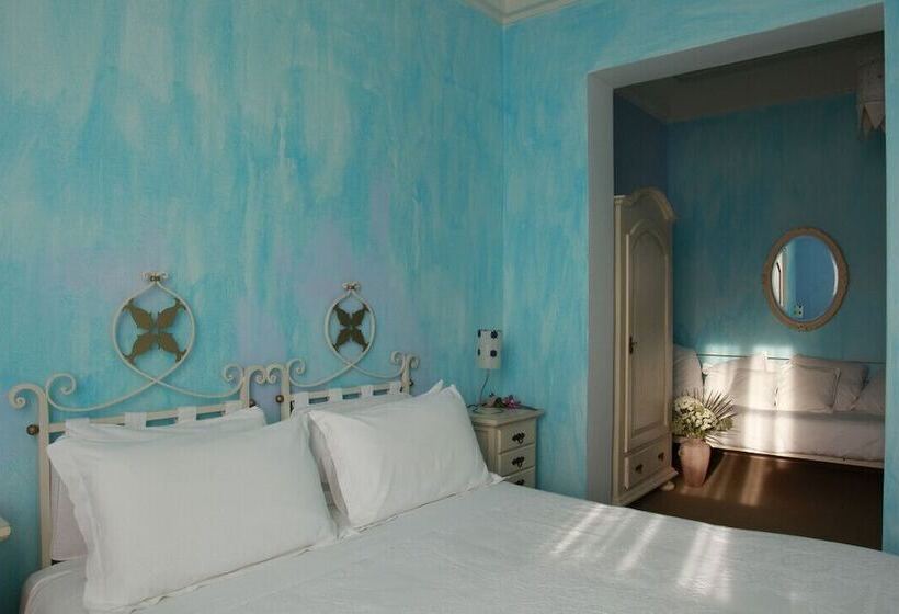 اتاق استاندارد با تراس و چشم‌انداز دریا, Albergo Ristorante Egadi
