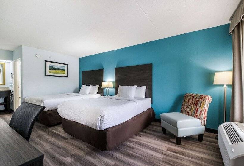 스탠다드 룸 더블 침대 2개, Clarion Inn Cleveland Near University