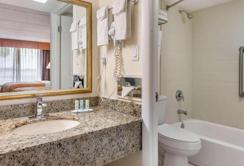 带2个双人床的标准工作室, Quality Inn And Suites Palatka Riverfront
