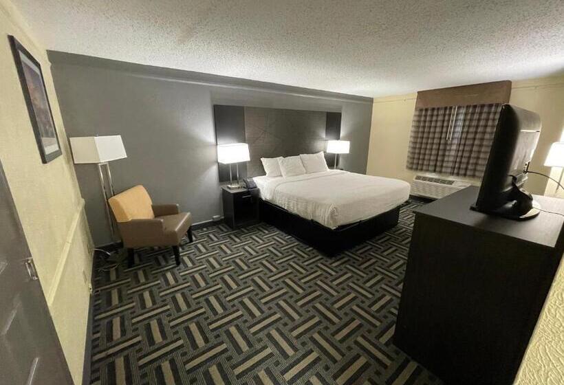 Standardzimmer King-Size Bett (behindertengerecht), La Quinta Inn By Wyndham Indianapolis Airport Lynhurst