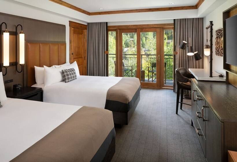 ２ダブルベッドのスタンダードルーム, The Hythe, A Luxury Collection Resort, Vail
