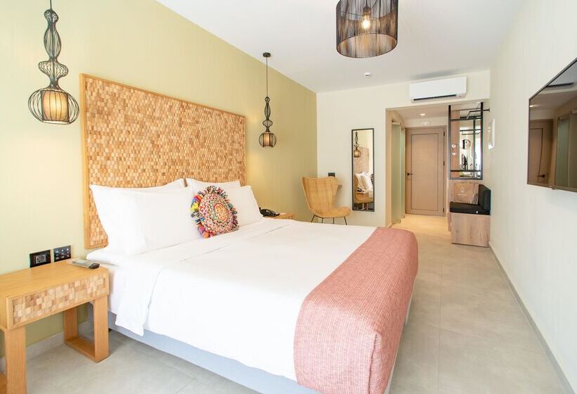 غرفة قياسية إطلالة جانبية علي البحر, Pepper Sea Club