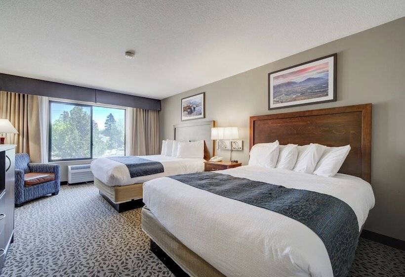 Номер Стандарт 2 Двуспальные Кровати, The Pine Lodge On Whitefish River