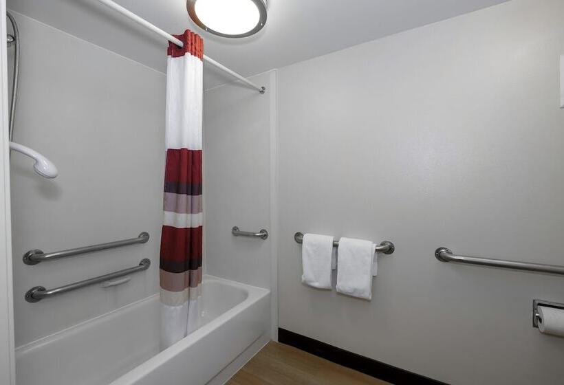 Номер Стандарт Двуспальная Кровать Адаптированный для Инвалидов, Red Roof Inn Danville, Pa