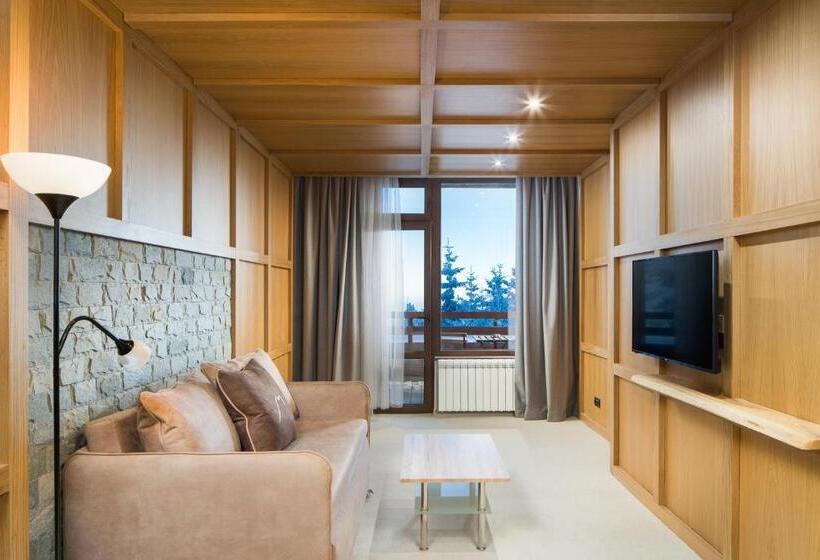 Апартаменты 1 Спальня с Балконом, And Spa Moreni