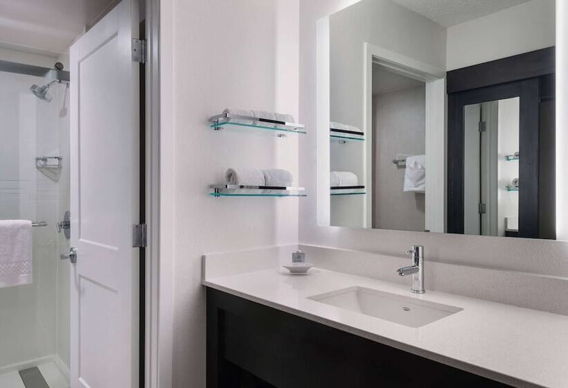 침실 2개 스위트, Sonesta Es Suites Parsippany Morris Plains