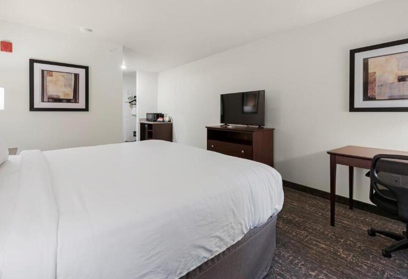 스탠다드 룸 킹사이즈 침대, Cobblestone Hotel & Suites   Two Rivers