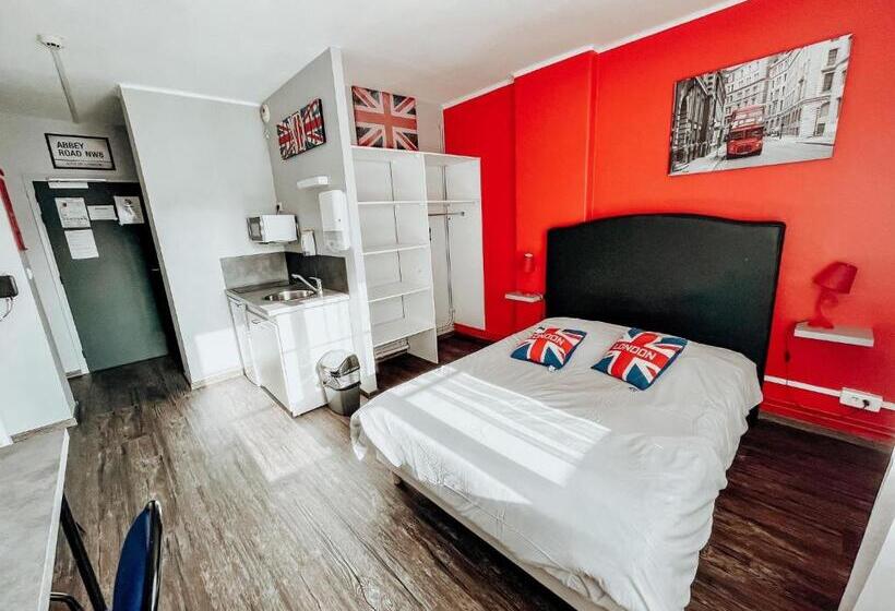 Студия Стандарт, Hôtel Les Jardins Dunkerque Center