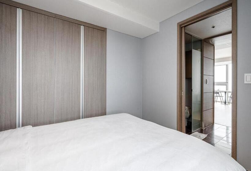 小型套房带海景, Haeundae Seacloud Hotel Residence