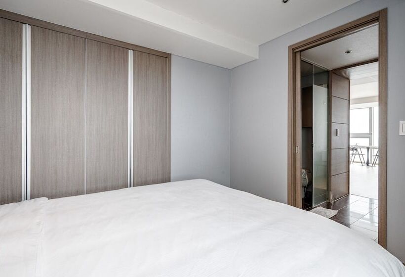小型套房带海景, Haeundae Seacloud Hotel Residence