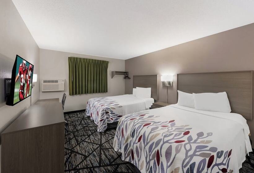 스탠다드 룸 더블 침대 2개, Red Roof Inn Mansfield