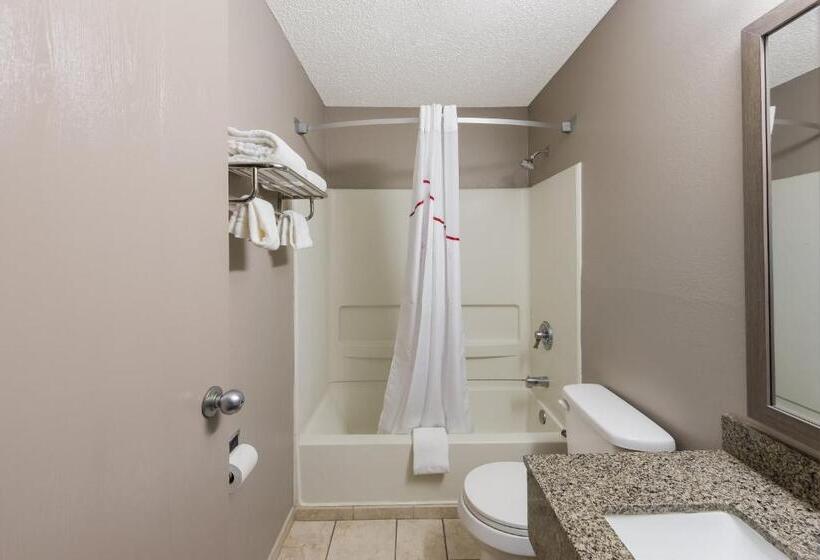 디럭스 룸 킹사이즈 침대, Red Roof Inn Mansfield
