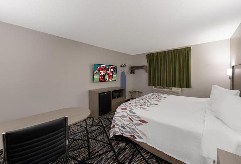 디럭스 룸 킹사이즈 침대, Red Roof Inn Mansfield