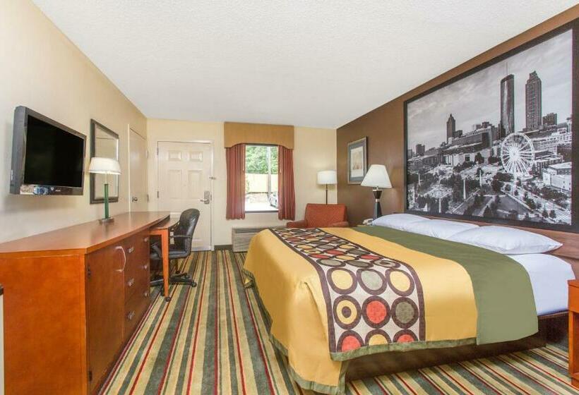 스탠다드 룸 킹사이즈 침대, Super 8 By Wyndham Dublin