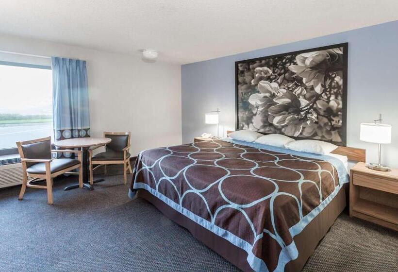 Mozgáskorlátozott Standard Szoba King Size Bed, Super 8 By Wyndham Valdosta Ga I 75