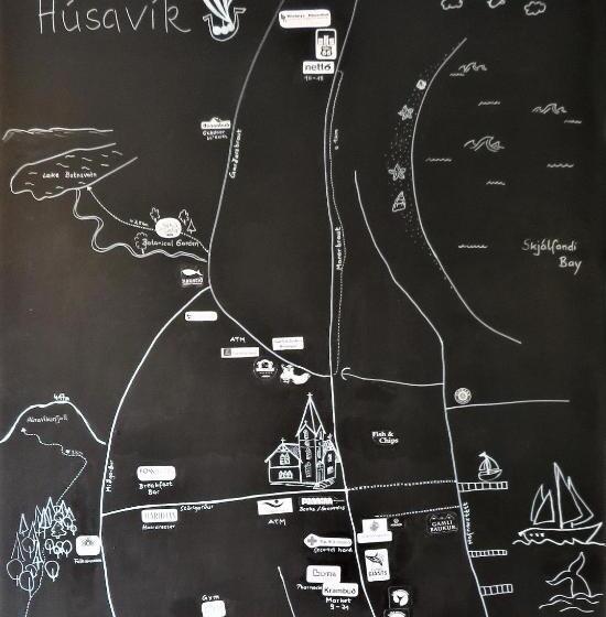 اتاق استاندارد یک تخته با سرویس بهداشتی مشترک, Húsavík Green Hostel
